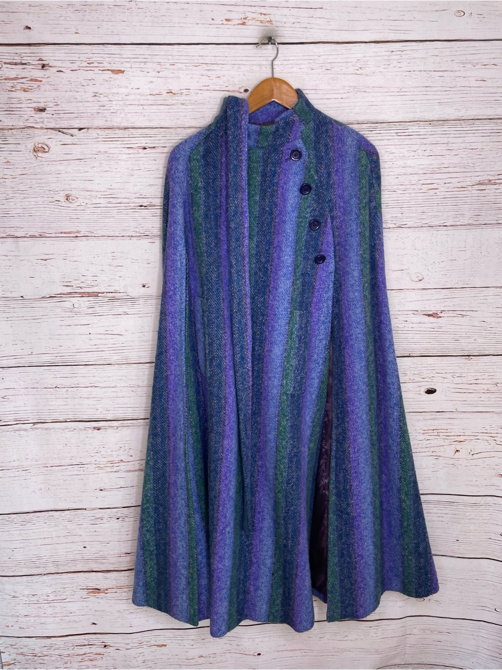 Jimmy Hourihan of Dublin vintage tweed wool cape jacket